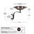 Classic II Birdbath with Rail Mount Bracket