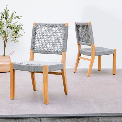 Parksley Teak Side Chair