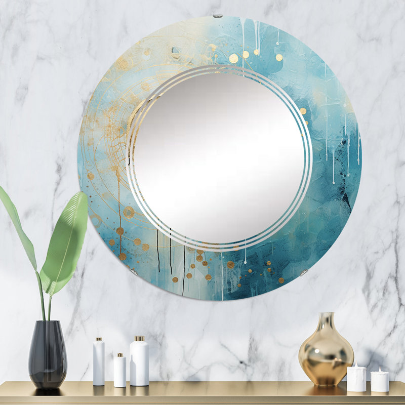 Miroir mural Eraman, 32 po x 32 po