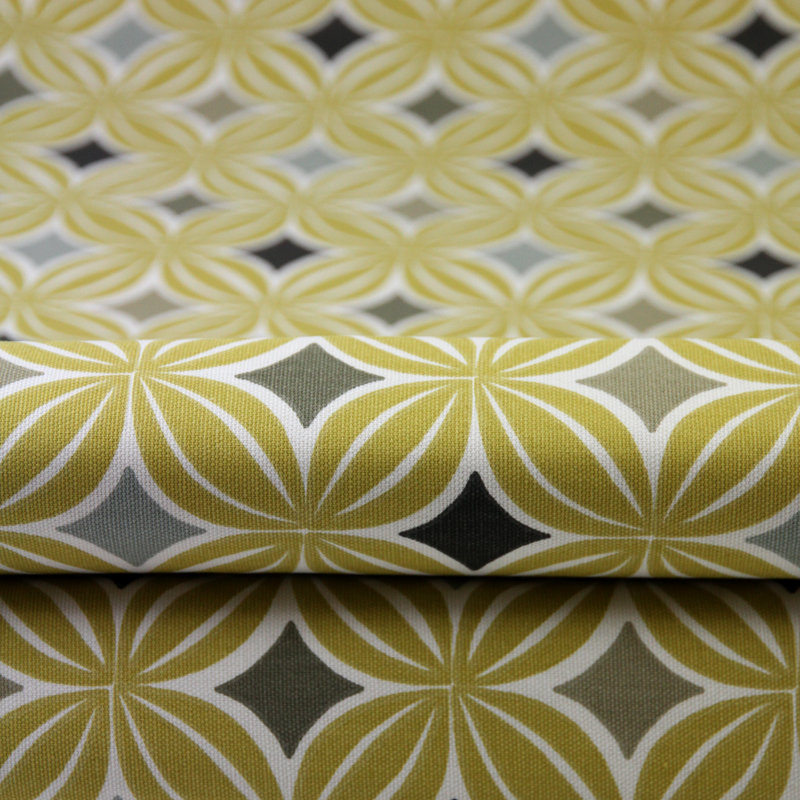 Laila 100% Cotton Fabric, Ochre Yellow