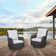 Wicker Rattan Swivel and Gliding Patio Wicker Chairs