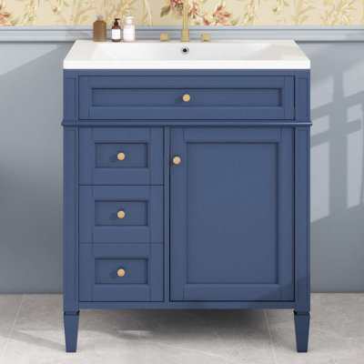 Ensemble de meuble-lavabo simple 30 po avec plateau Georga
