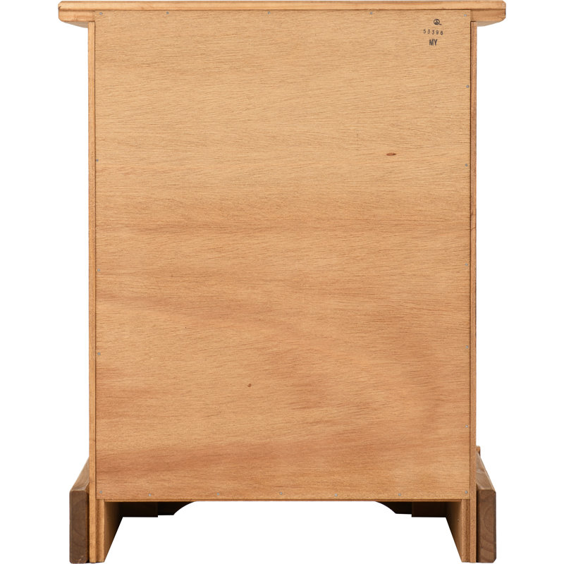 Cowley 1 Drawer, 1 door Bedside Table, Light Antique Wax Pine