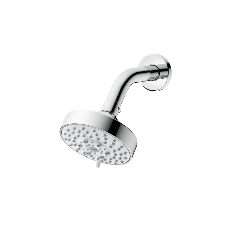 Pomme de douche ronde multifonctionnelle de 1,75 gallon par minute TOTO® L Series, chrome poli