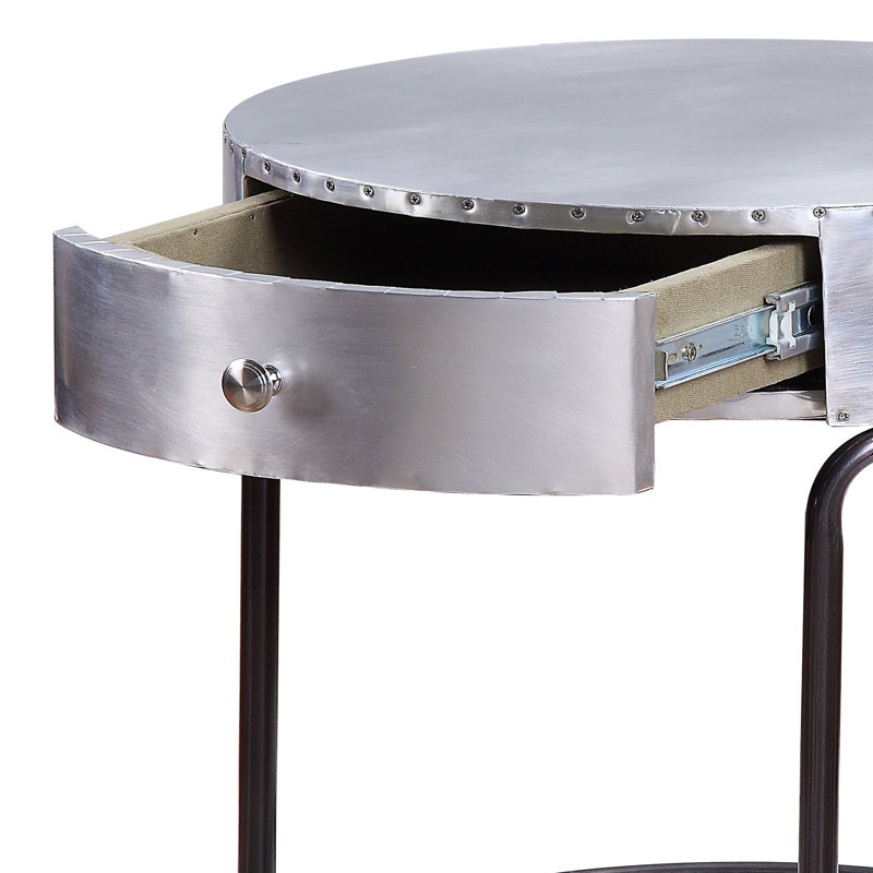 End Table, Aluminum