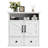 Farmhouse 23.6" W Bathroom Cabinet with Drawer-112921083-121930426