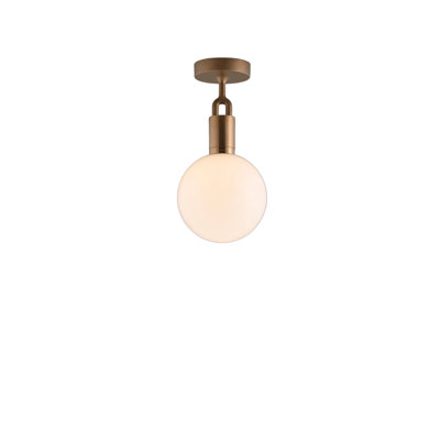 1 - Light Semi Flush Mount
