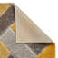 Machine Woven Grey/Yellow Rug-70522934