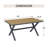 Outdoor 6-person Dining Set With Cushions
