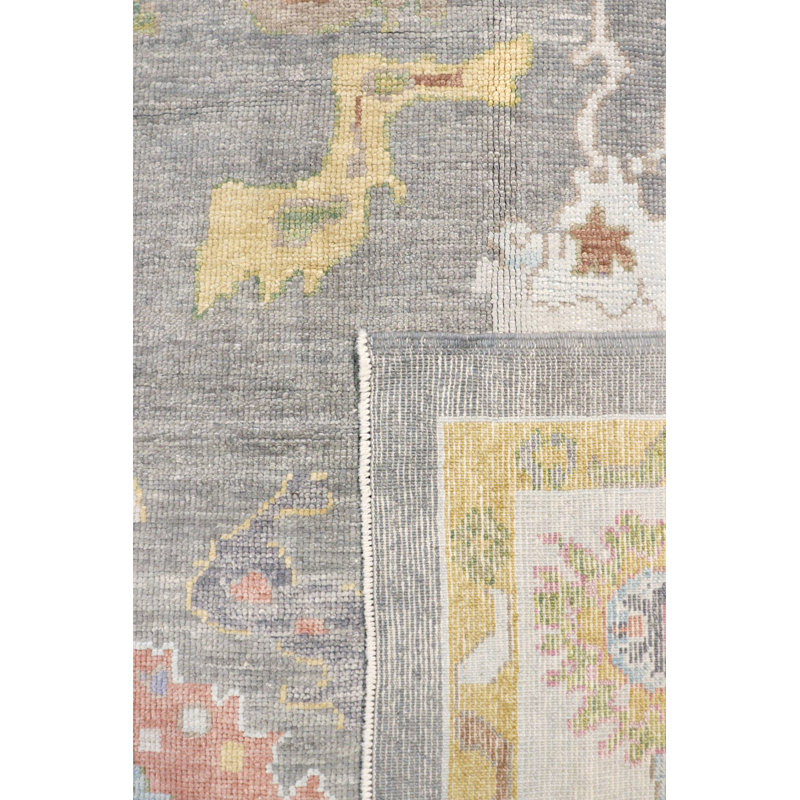 Oushak Hand Knotted Wool Oriental Indoor Rug
