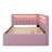 Fully Upholstered Platform Bed With USB Ports, LED Strip, And Trundle-299377234-299377245