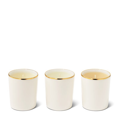 Mini ensemble de bougies trio