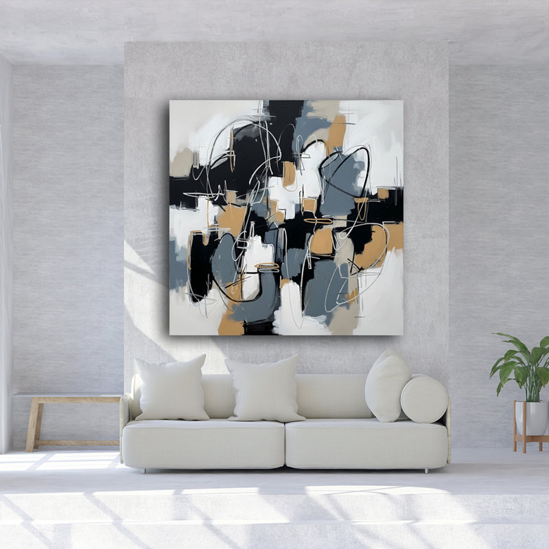 Urban Cadence, 30" H x 30" W