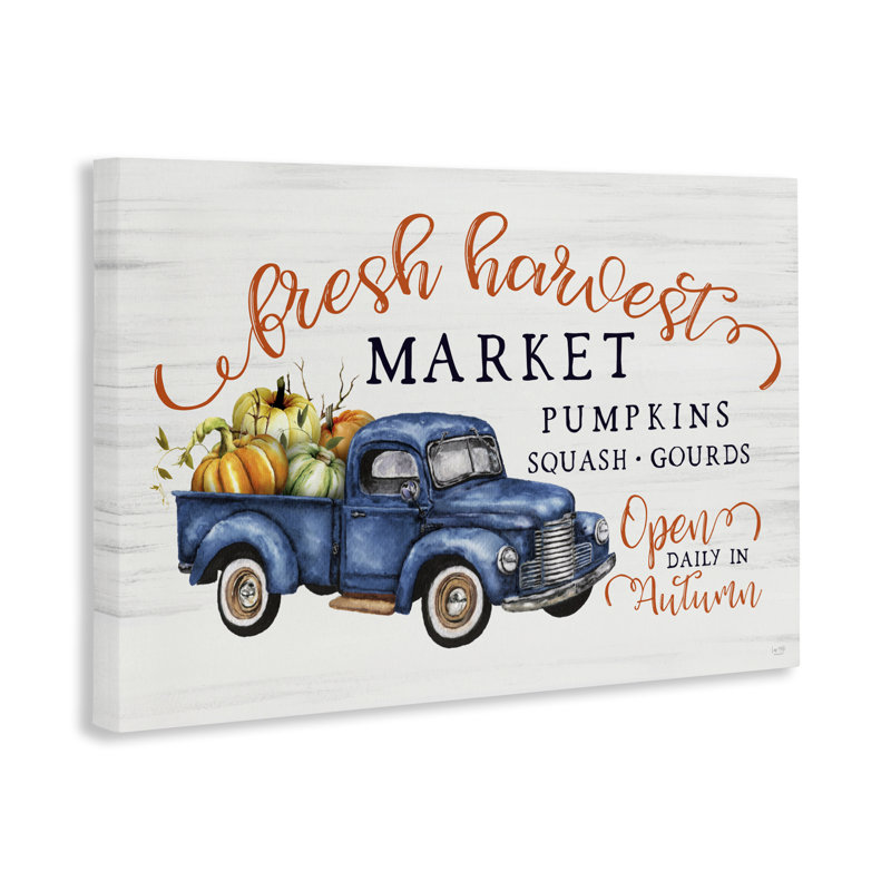 Toile ouverte Fresh Harvest Market, design par Lux + Me Designs, H 16 po x l 24 po