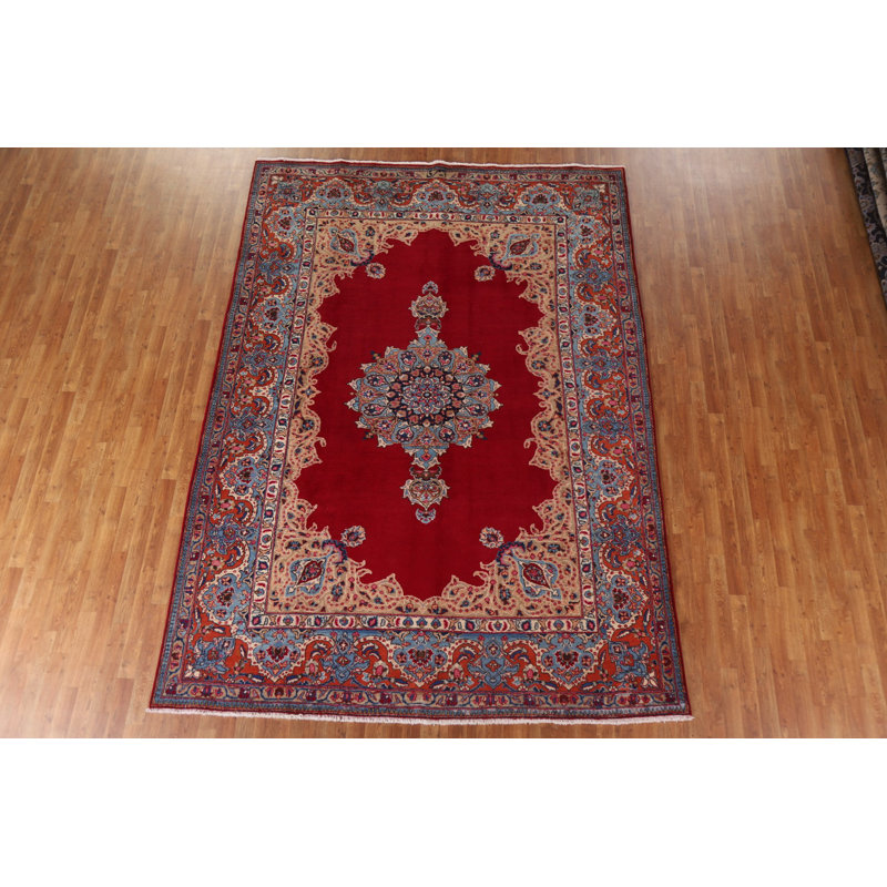 Tapis traditionnel rouge 8 x 11