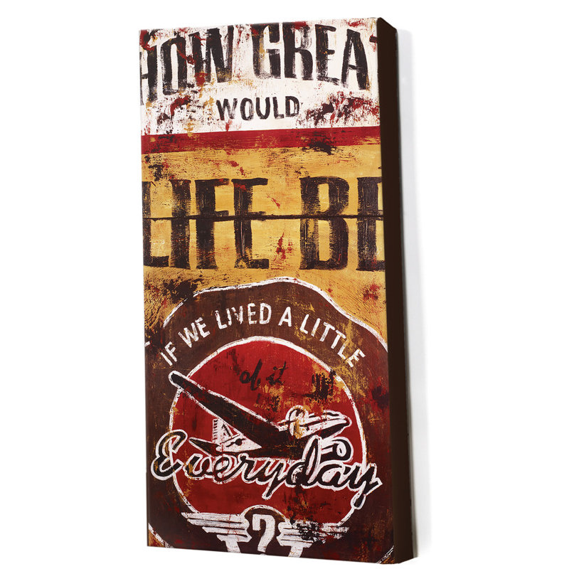 How Great by Rodney White - Wrapped Canvas Print, 61cm H x 30cm W x 4cm D