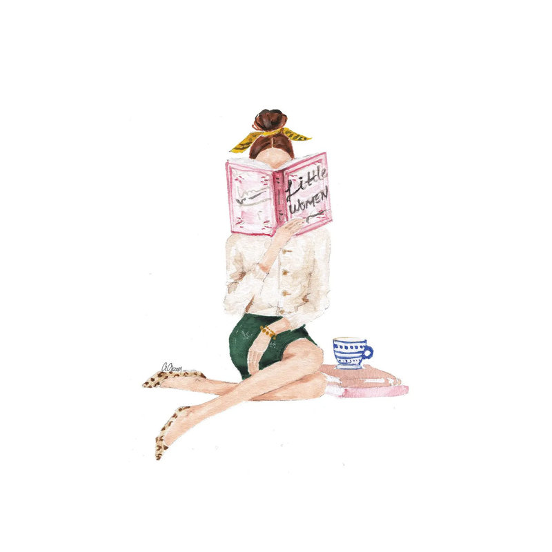 Little Women by Style Of Brush - Gallery-Wrapped Canvas Giclée on Canvas, Canvas, 20.32 cm H x 30.48 cm W