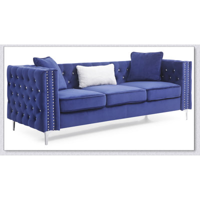 Glory Furniture Paige Upholstered Sofa, Comfortable and Stylish Seating for Modern Living Rooms