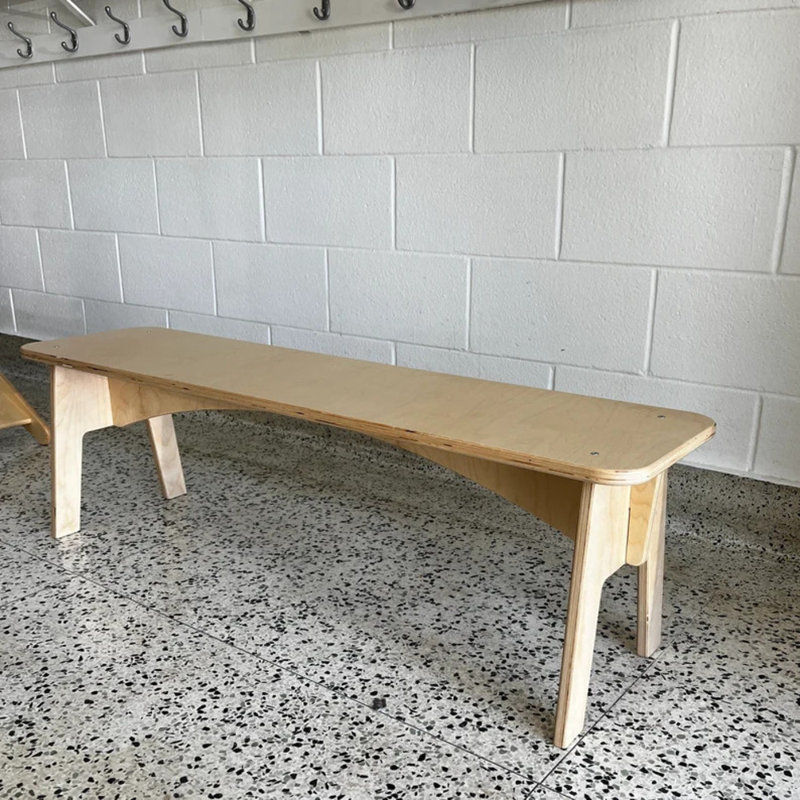 Long banc, H 14 po x l 47,50 po x P 12 po