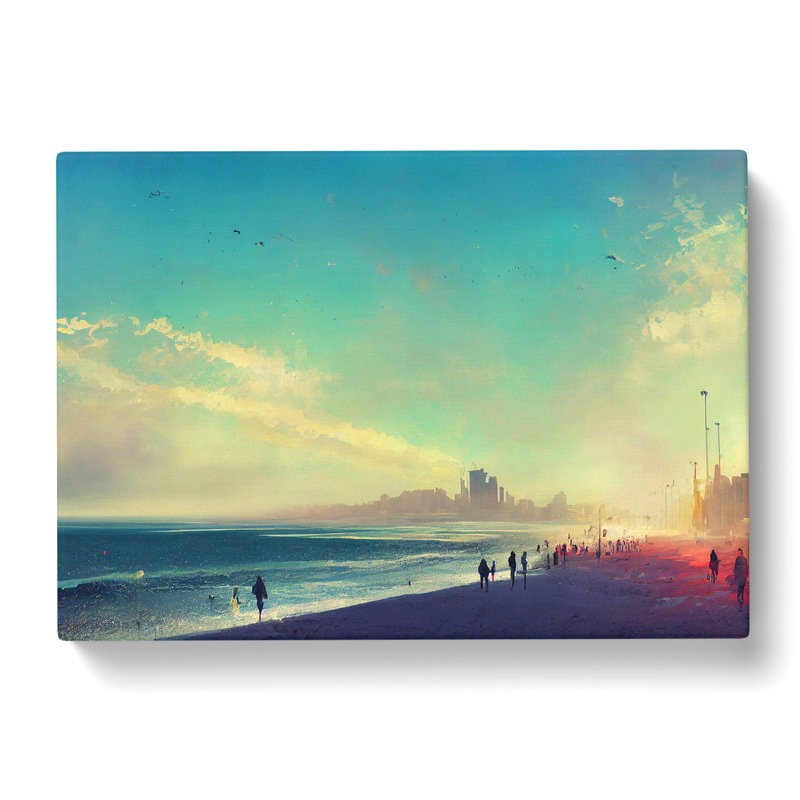 Dreamy Beach Vol.1 - Wrapped Canvas, 35cm H x 50cm W x 3cm D