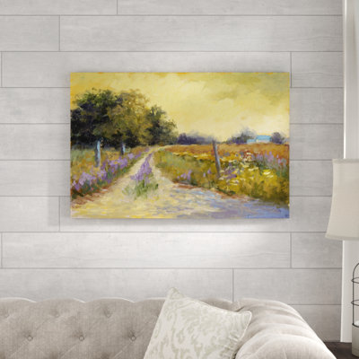 «FaIIs Golden Fields», peinture sur toile