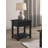 Thurston 1-drawer Wood End Table with Shelf Distressed Java-542771383