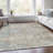 Machine Washable Indoor/Outdoor Xhevrie Putty Rug-245122156