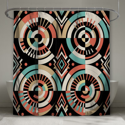 Rideaux de douche Retro