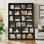 Bibliothèque standard à 6 niveaux H 74,3 "x l 47,2" Geng
