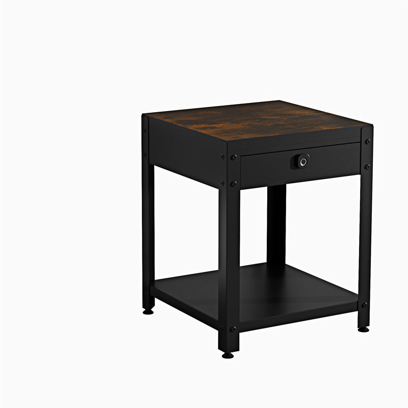 Table basse avec rangement, Bois