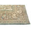 Tapis oriental délavé semi-antique à motif floral 10 x 13