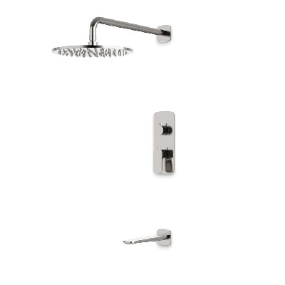 Ensemble de garniture de douche thermostatique avec robinet de baignoire Harmony
