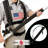 24 Ft Telescoping Pressure Washer Wand, Power Washer Extension Wand With Brush Head, Gutter Cleaner, 3 Curve Wands, Adjustable Support Belt, Pivoting Coupler, 7 Spray Nozzles, 4000 Psi