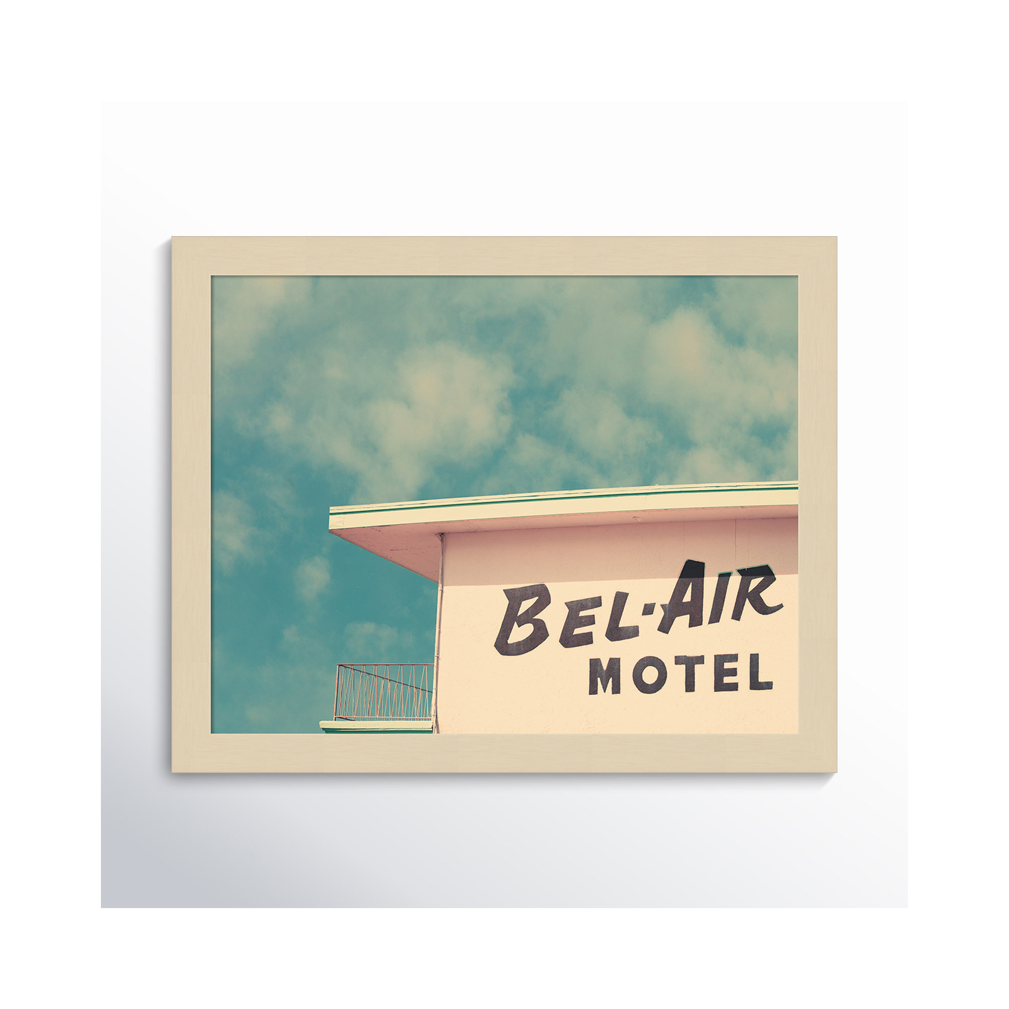BelAir by Robert Cadloff, 15.25" H x 19.25" W x 0.88" D, Black