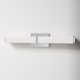 Erby Single Light Glass Dimmable LED Flush Mounted Sconce