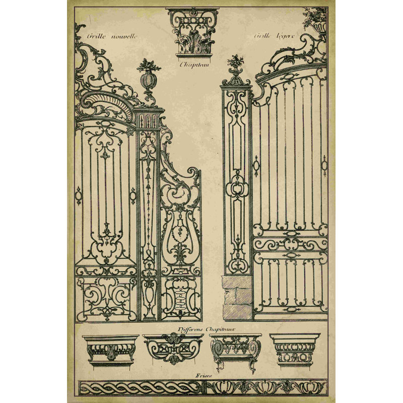 Porte rétro II, H 18 po x l 12 po
