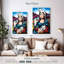 Ketti Mona Lisa avec chats-108242551