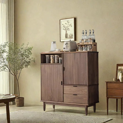 Black Walnut Minimalist Sideboard