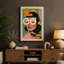 Portrait Art Deco - Wrapped Canvas-1731959042-1731959164
