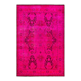 Overyed One-of-a-Kind Rectangle 6'3" X 9' Hand Knotted Area Rug
