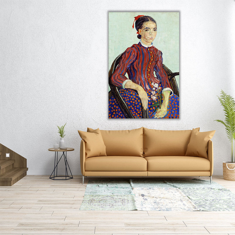 La Mousme, 1888, reproduction d'art sur toile, H 30 po x l 20 po