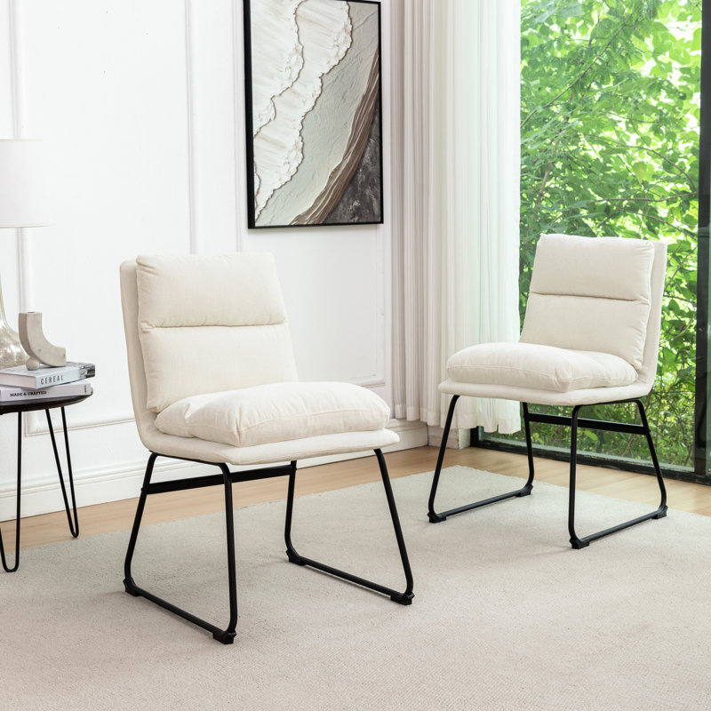 Chaises de salle à manger Vanilla White