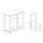 White Laundry Cabinet. And Functional. Removable Bags For Convenience. E1 Material With Painting. Stable Structure. Coating. . Assembly Instructions Provided. 100-pound Load Support Tilt-out Sorter