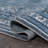 Dalyan Geometric Medallions Machine-Washable Blue/Gray Rug-720813599
