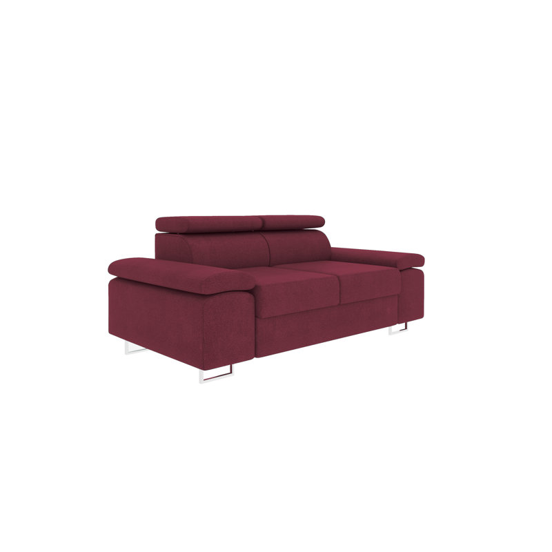 Obrian 2 Seater Loveseat, Claret