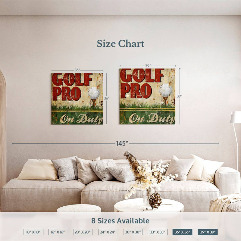 Sirci Golf Pro, H 36 po x l 36 po