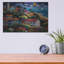  «Dreamscape By The Shore» par Doron David, art mural en métal, 16 po x 12 po-1804042496