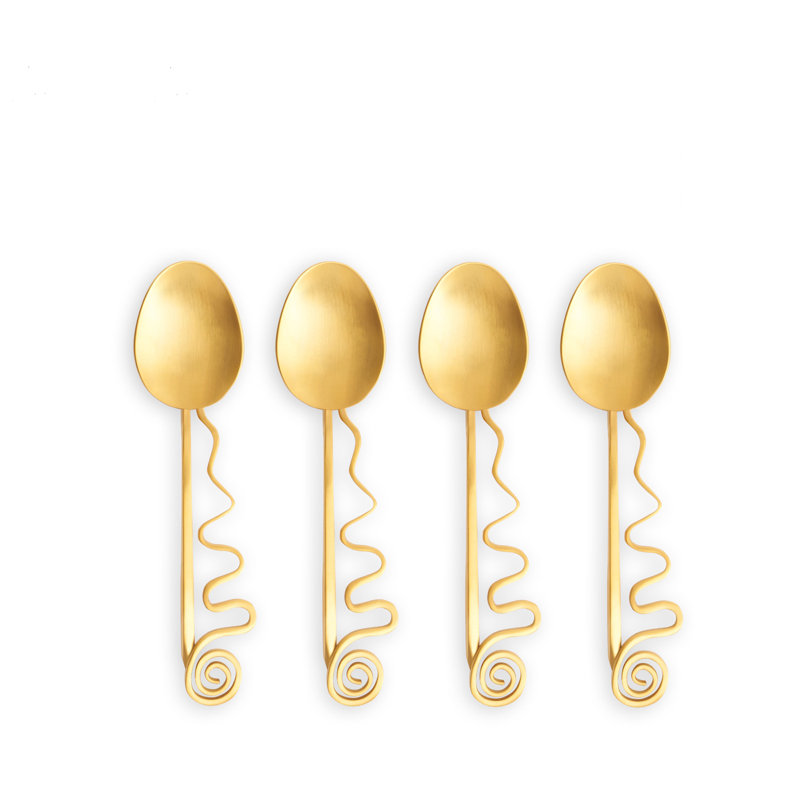 Spirale Brass Specialty Spoon