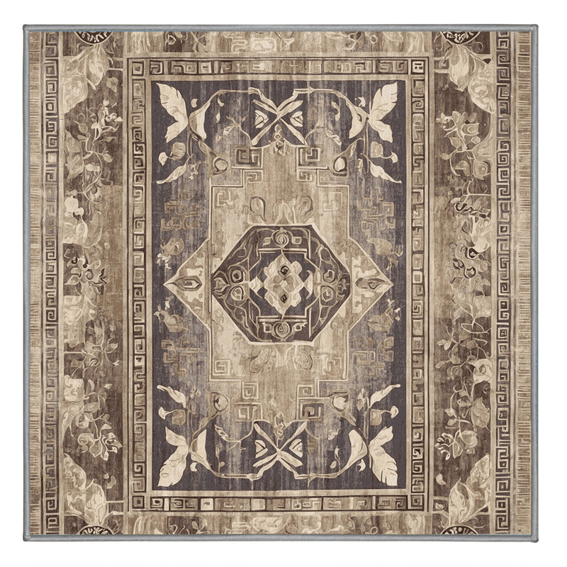 Hellenic Euphoria Rug, Square 7'