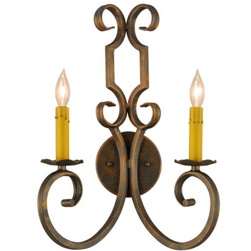 Carlo 2 - Light Candle Wall Light